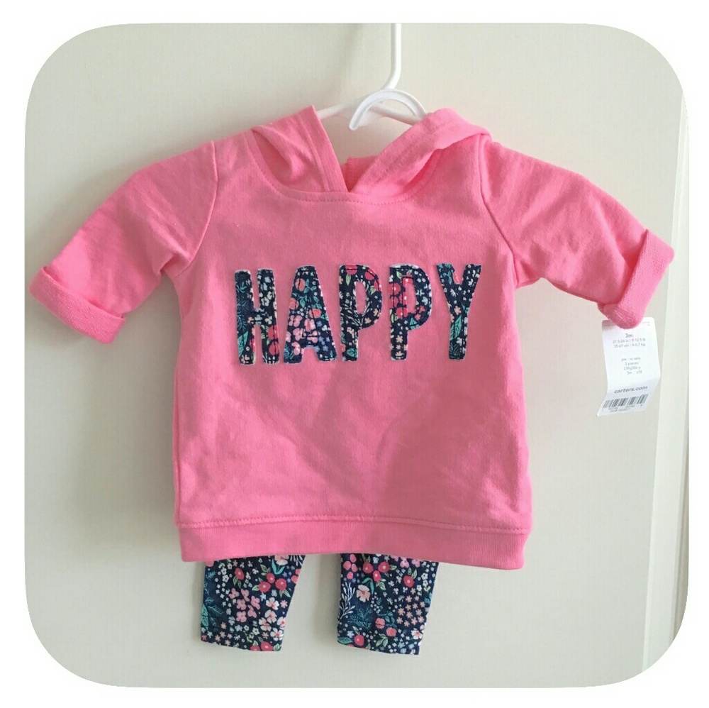 ❤NWT Carters Baby Girl Outfit